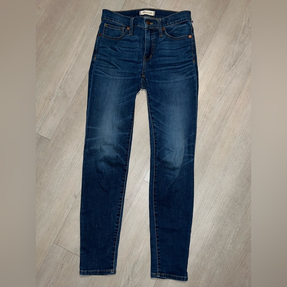 Madewell 9” high rise Skinny Jeans- 25
